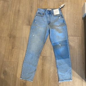 Abercrombie: The Mom High Rise, Size 26 - NEW